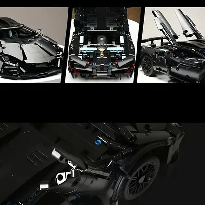 Black Lambo - 1314pcs