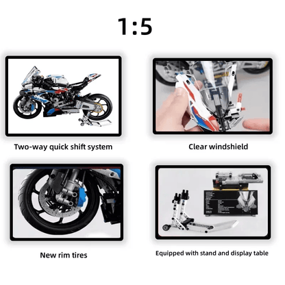 Motorcycle Model - 1920pcs