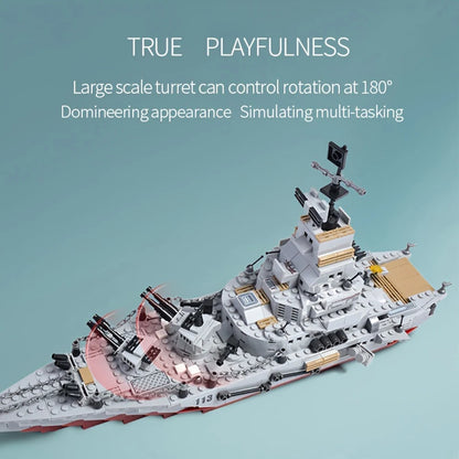 Battleship Building Set - 1068pcs