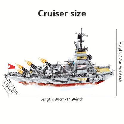 Battleship Building Set - 1068pcs