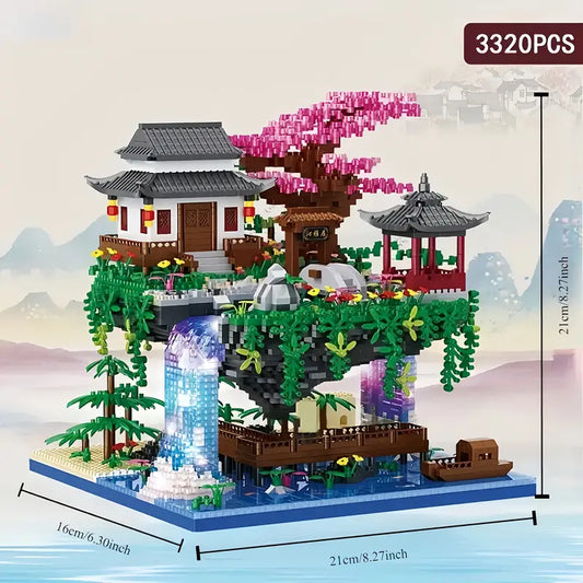 Cherry Blossom Bonsai Tree - 3320pcs